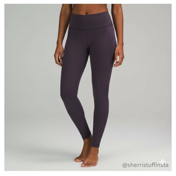 Lululemon Align Pant Full Length 28" Boysenberry Nulu™ Yoga Leggings Size 4 - Picture 1 of 9